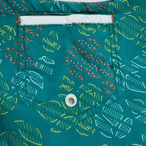 REEF WOMEN'S TURQUOISE BERMUDA BOARD SHORTS SIZE 3 JUNIOR - Picture 9 of 14